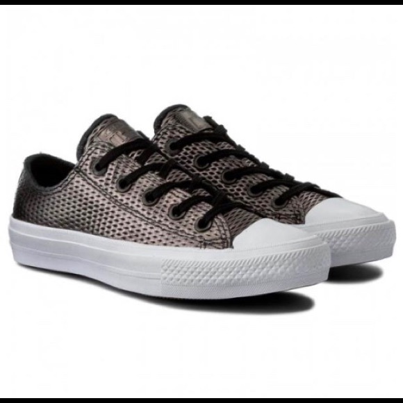 RARE Converse CTAS Chuck Taylor II OX Metallic 👟 - Picture 3 of 8
